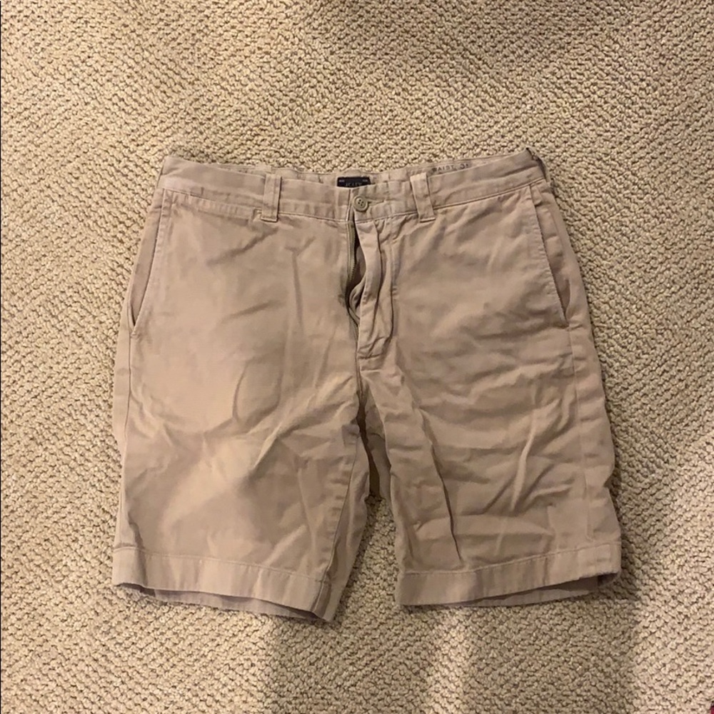 J Crew Stanton Khaki Shorts